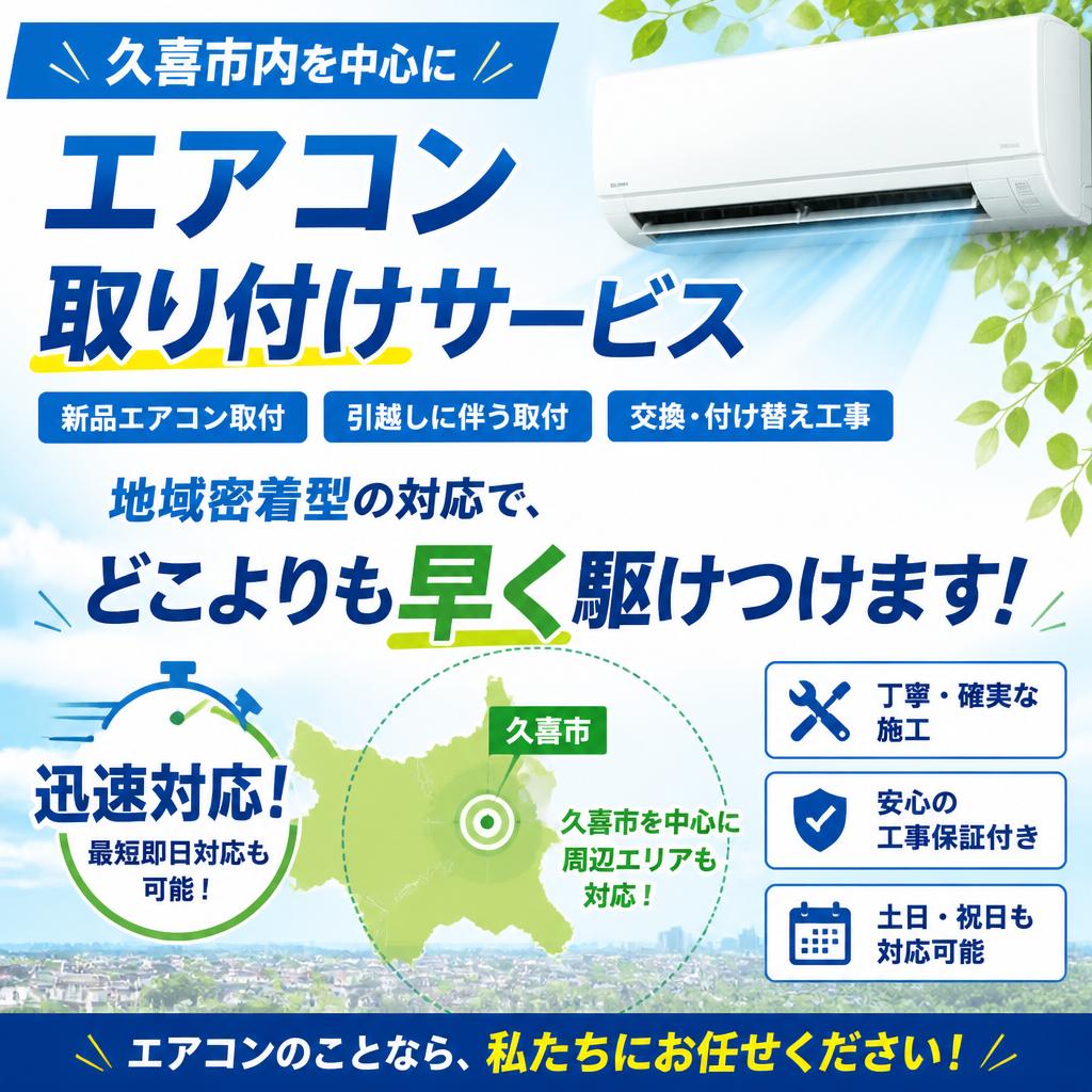 2. 久喜エリアに特化したサービス